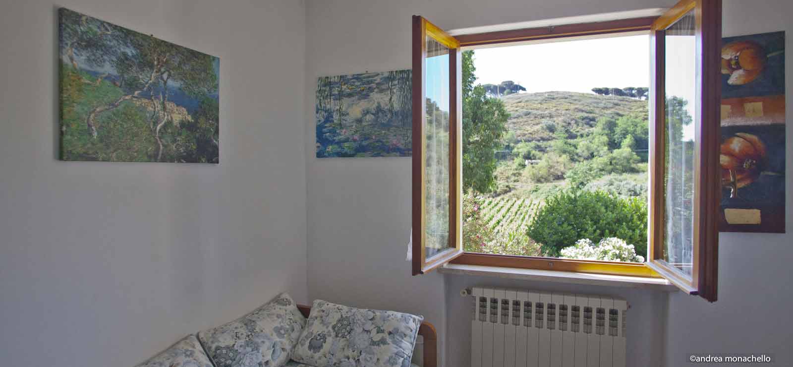 La Lecciola: View form the Suite living room