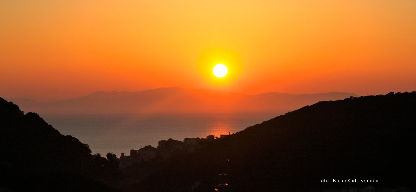 Dawn on Elba Island